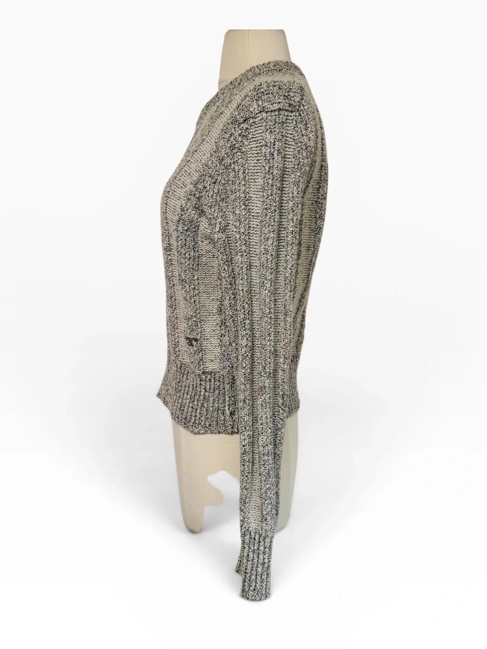 Tory Burch Crewneck Crop Sweater